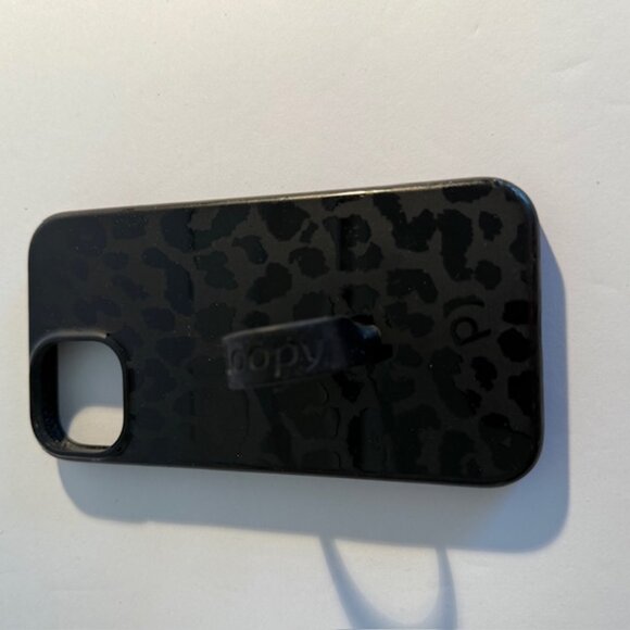 Blue Woven Walli Case and Black on Black Leopard Loopy Case for Iphone 13 - Picture 7 of 8